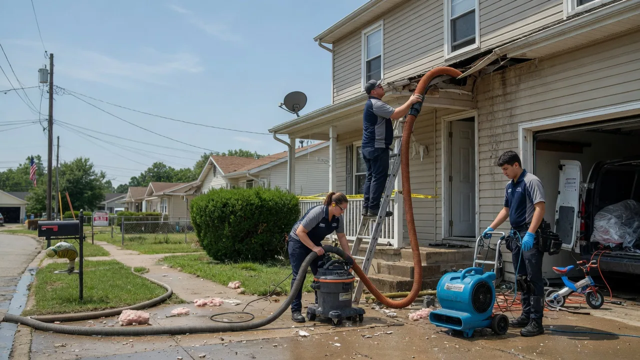 Water Damage Restoration in Moscow, IA near me